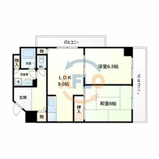 ヴィラシャトー【3階】の間取り