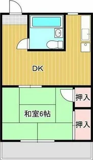 ビラ東海【10G号室】の間取り
