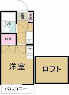 リード岡崎日名南【1階】の間取り