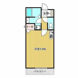 レジデンスKU【2階】の間取り