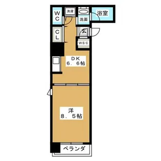 セノアタワー泉【5階】の間取り
