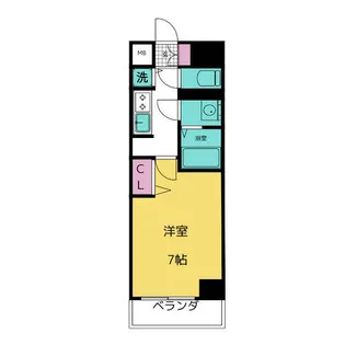 セイワパレス丸の内駅前プレミア【6階】の間取り
