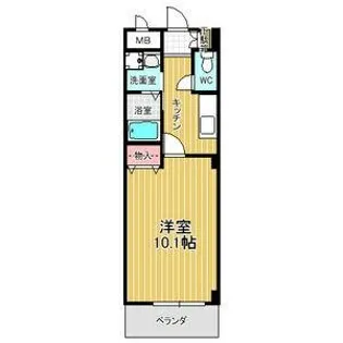 本州ビルⅡ【4階】の間取り