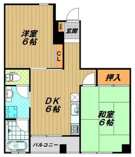 ロイヤルトップレジデンス【4階】の間取り