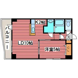 efⅡ【6階】の間取り