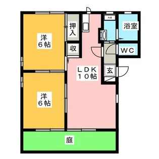 エスペランサ1【1階】の間取り