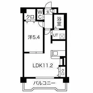 翠城I【1階】の間取り