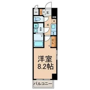 THE RESIDENCE SAKURAYAMA WEST【2階】の間取り
