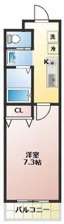 A・City志段味【202号室】の間取り