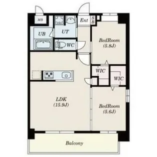 S-RESIDENCE半道橋achieve【7階】の間取り