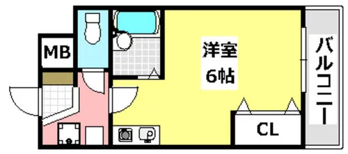 ステラガーデン茨木EAST【3階】の間取り