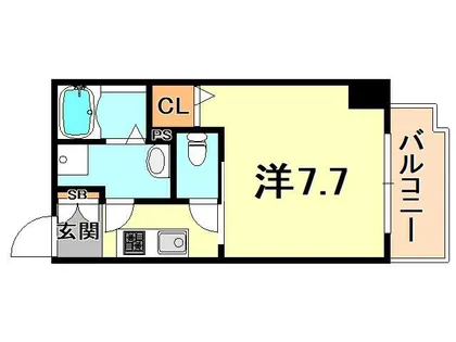 レジデンス神戸レガーロ【10階】の間取り