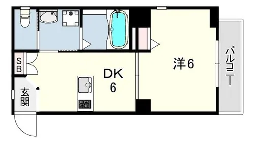サンシャイン東雲【2階】の間取り