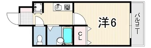 パセイオ・サンコー【2階】の間取り