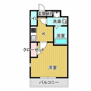 エスパシオE&C【1階】の間取り