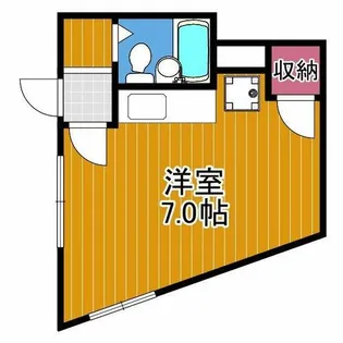 ハイツまほろば【3階】の間取り