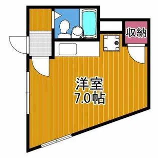 ハイツまほろば【3階】の間取り