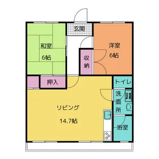 ワイズビル【4階】の間取り