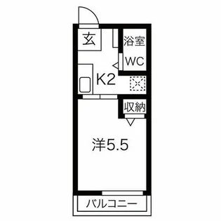 ロワール【1階】の間取り