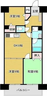 愛知県名古屋市中区正木2丁目【マンション】の間取り