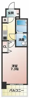 セレニテ京橋クレア【3階】の間取り
