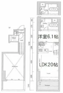 匠空AWAZA NISHI【1階】の間取り