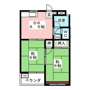 ヒカリハイツ【1階】の間取り