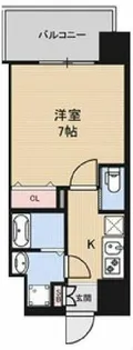 BPRレジデンス福島【6階】の間取り