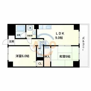 ヴィラシャトー【3階】の間取り