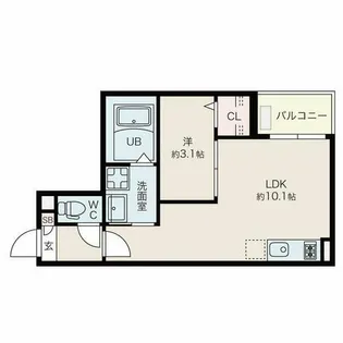 Jack shohoⅡ【2階】の間取り