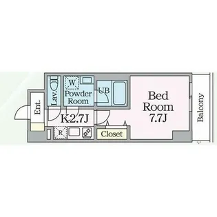 E-city大須【5階】の間取り