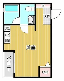 愛知県北名古屋市西之保南若【アパート】の間取り