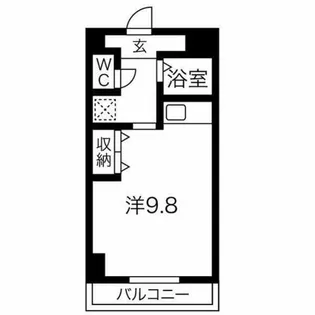 モアメゾンIII【3階】の間取り