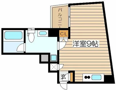 サウス・サン【5階】の間取り