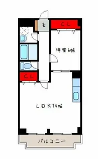 エスポワール(刑部)【1階】の間取り