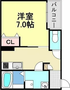 LECOCON半田Ⅵ【3階】の間取り