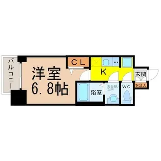 プレサンス大曽根駅前ファースト【12階】の間取り