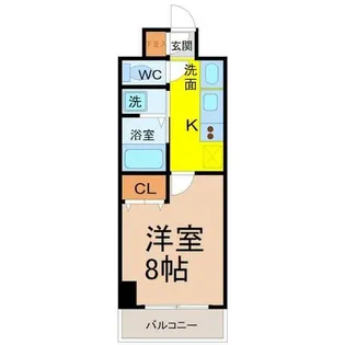 リアライズ沢下町I【7階】の間取り