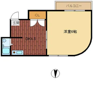 立花スプリングス【4階】の間取り