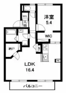 セジュール宇頭A【202号室】の間取り
