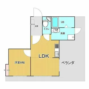 鶴舞アネックス【7階】の間取り