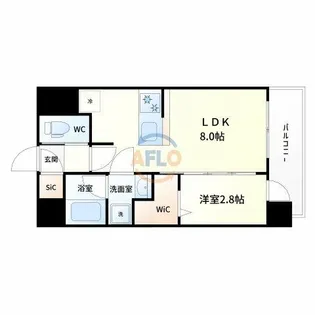 レオンコンフォート十三【7階】の間取り