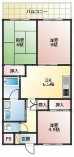 ブエナビスタ和歌山ノース【3階】の間取り
