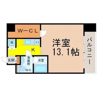 エルブ浄心【8階】の間取り