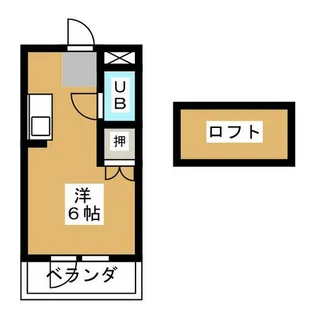 ハイツ尾洲【4階】の間取り