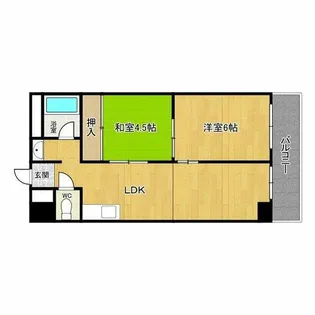 レバンガ国分公園AP【3階】の間取り