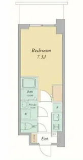 エスリードレジデンス大阪谷町ザ・マークス【4階】の間取り