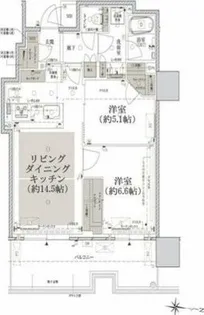 ザ・ファインタワー久屋大通【19階】の間取り