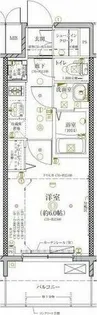 ディアレイシャス金山【11階】の間取り