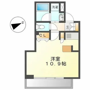 エスティメゾン東別院【9階】の間取り